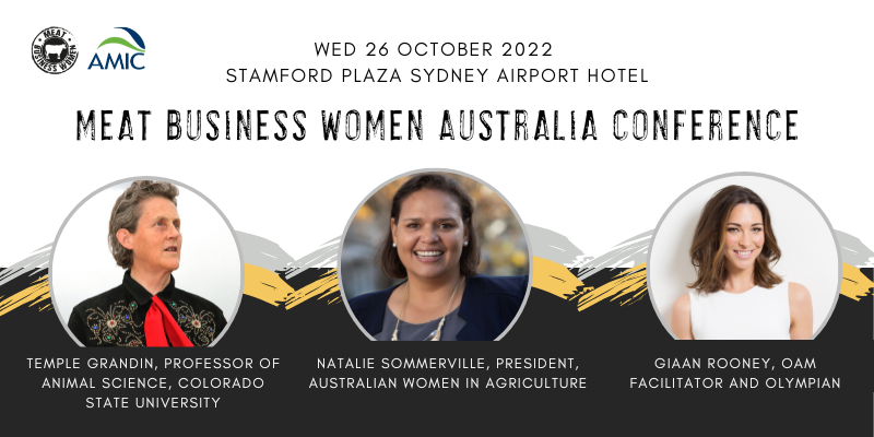MEAT BUSINESS WOMEN AUSTRALIA CONFERENCE SET TO RECONNECT THE MEAT INDUSTRY